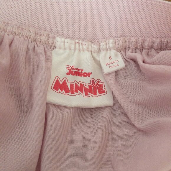 Disney Junior Minnie Mouse Pink Tulle Skirt – Size 6 | Adorable Sparkle - Picture 3 of 3